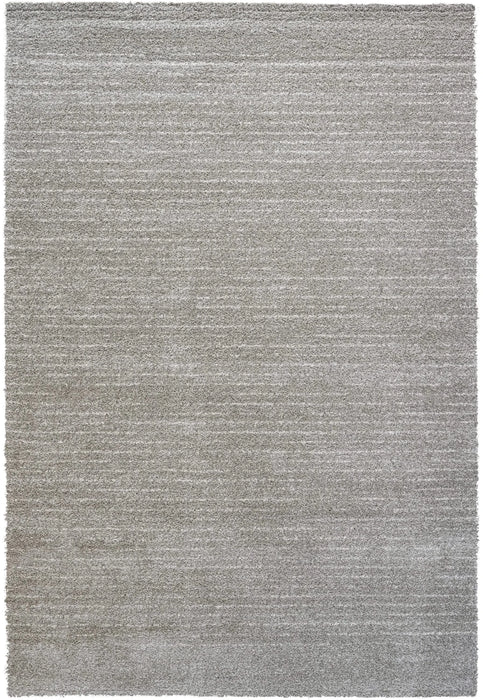 Granada Liora Gray, Ivory and White Polypropylene Area Rug Default -DTYStore