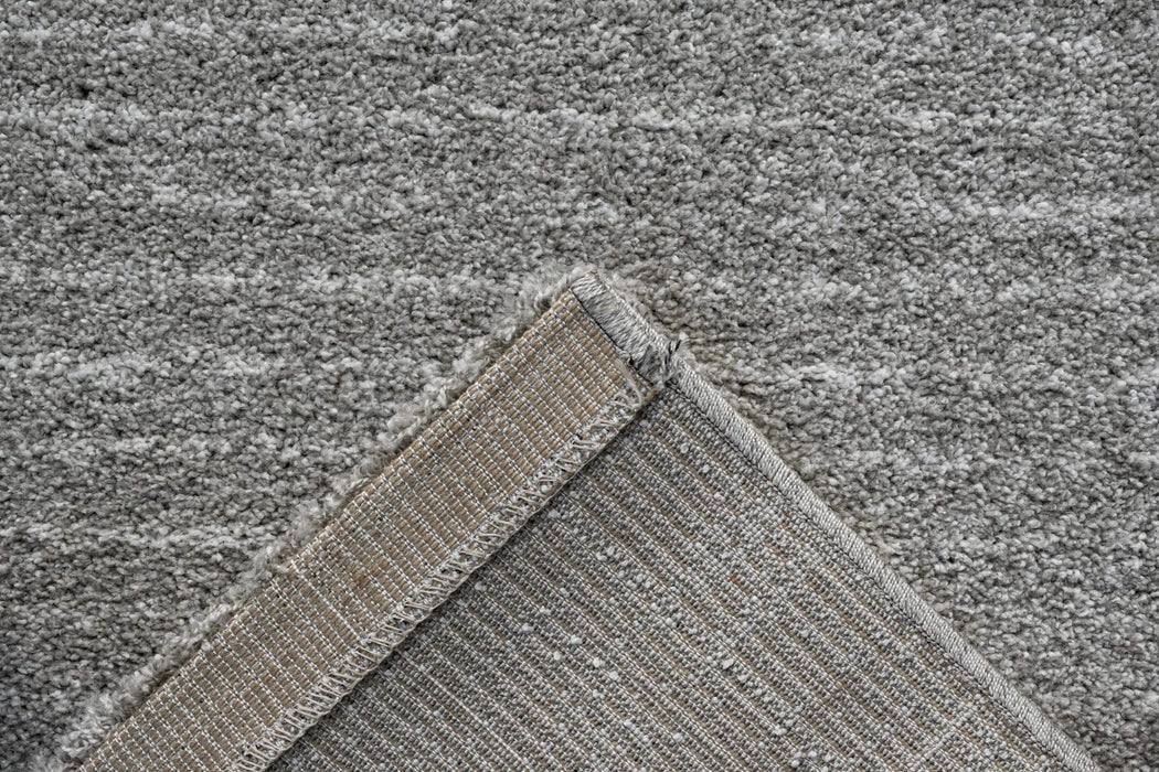 Granada Liora Gray, Ivory and White Polypropylene Area Rug Default -DTYStore