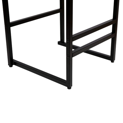 Gray Set of 2 Hand Weave Bar Stools with Back Counter Height Bar Chairs Paper Rope Woven Dining Stool Default -DTYStore