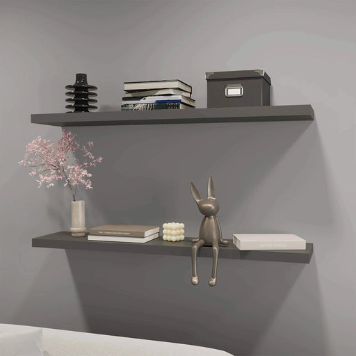 Grey Floating Shelf Default -DTYStore
