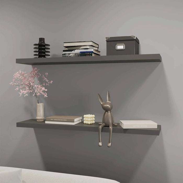 Grey Floating Shelf Default -DTYStore