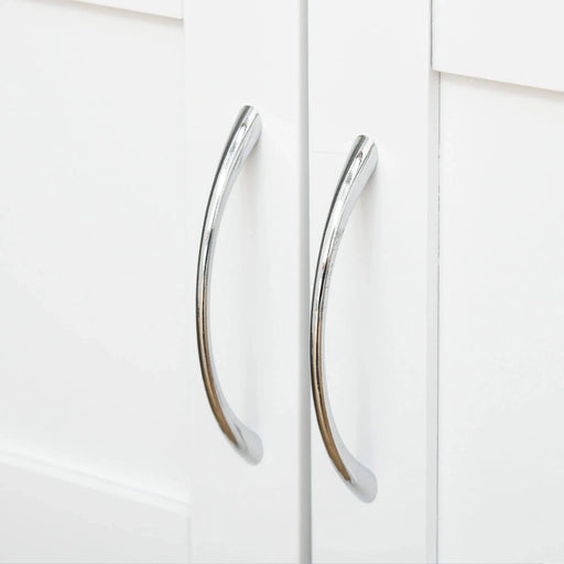 HOMCOM Bar Cart Rolling Kitchen Island on Wheels with Wine Rack Default -DTYStore