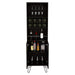 H Bar Cabinet Silhill, Living Room, Black Default -DTYStore