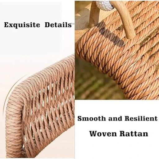 Hammock Swing Chair with Stand for Indoor,Outdoor, Anti-Rust Wood-Colored Frame 570 lbs Capacity with Cushion Oversized Double Hammock Chair for Patio Balcony Bedroom Ban on Amazon(OLD W1132P155978) Default -DTYStore