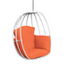 Hanging Egg Chair , Hammock Swing Chair with Hanging Kit,Orange Default -DTYStore