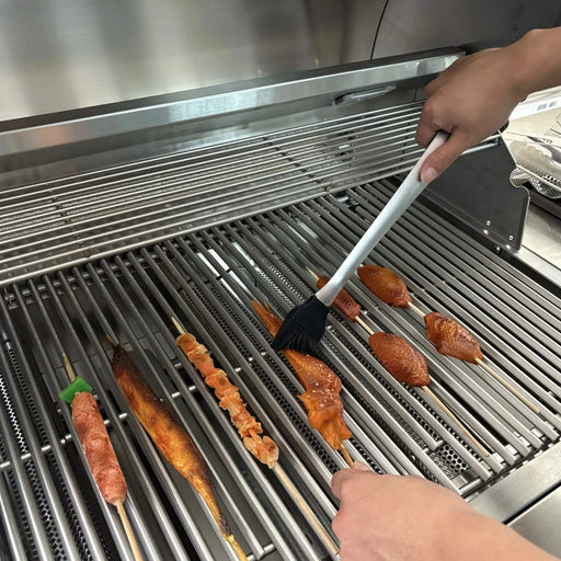 Heavy Duty BBQ Grill Tools Set Stainless Steel BBQ Accessories Grill Barbecue Grilling Tools Utensils Set with Spatula.Fork,Brush,Toogs Kit Default -DTYStore
