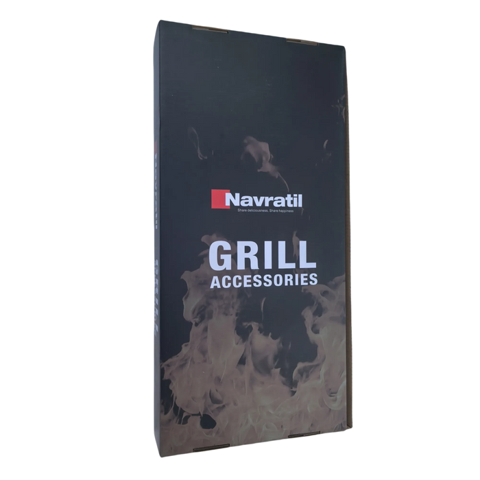 Heavy Duty BBQ Grill Tools Set Stainless Steel BBQ Accessories Grill Barbecue Grilling Tools Utensils Set with Spatula.Fork,Brush,Toogs Kit Default -DTYStore