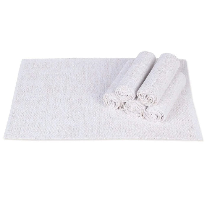 House This ® 100% Cotton Luxe Placemats, Set of 4 -DTYStore
