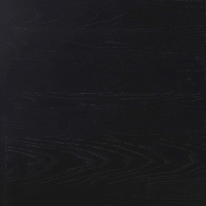 Houston Black Rectangular Double Pedestal Dining Table Default -DTYStore