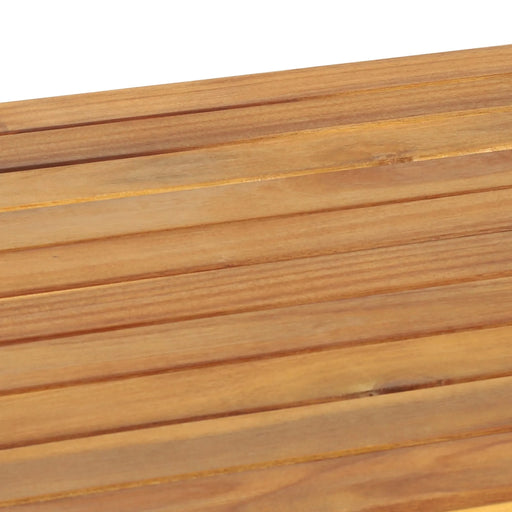 Hueber Outdoor Acacia Wood and Rope 4 Seater Chat Set with Cushions Default -DTYStore