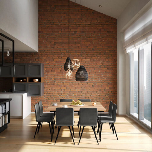 Hunter 54-inch Square Dining Table in Natural Default -DTYStore