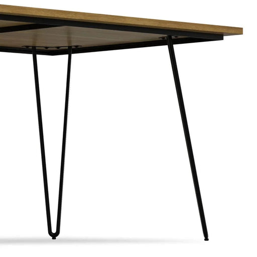 Hunter Dining Table in Light Brown Default -DTYStore