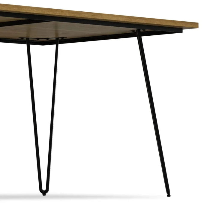 Hunter Dining Table in Light Brown Default -DTYStore