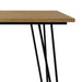 Hunter Dining Table in Light Brown Default -DTYStore
