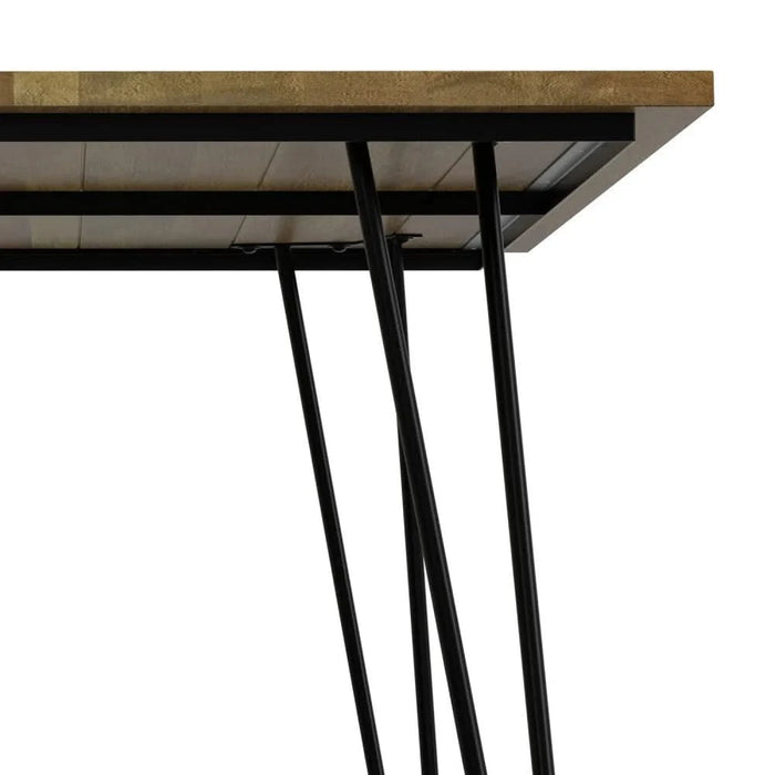 Hunter Dining Table in Light Brown Default -DTYStore