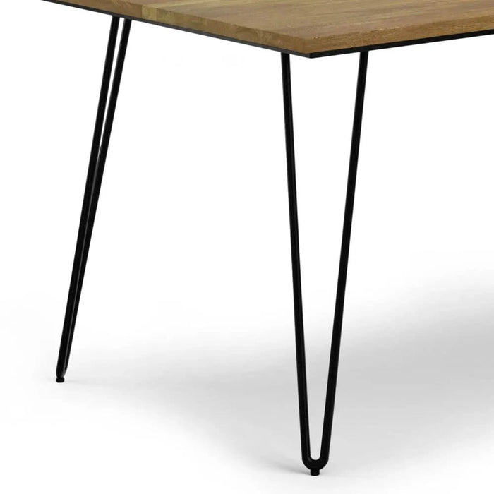 Hunter Dining Table in Light Brown Default -DTYStore