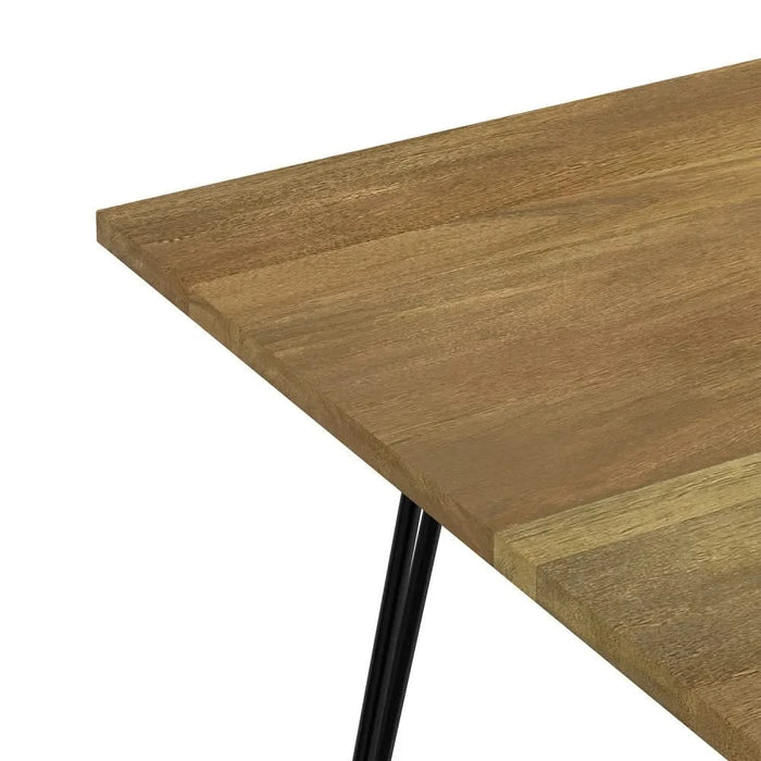 Hunter Dining Table in Light Brown Default -DTYStore