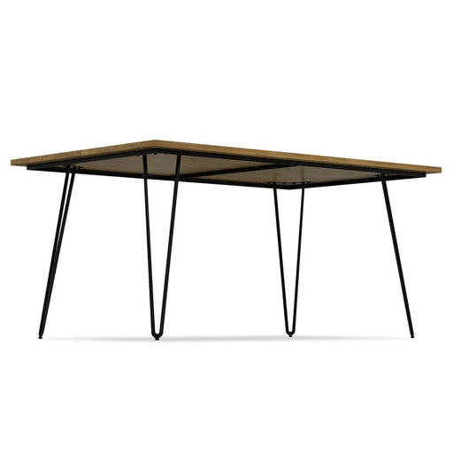 Hunter Dining Table in Light Brown Default -DTYStore