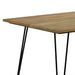 Hunter Dining Table in Light Brown Default -DTYStore