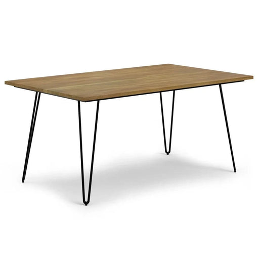 Hunter Dining Table in Light Brown Default -DTYStore
