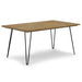 Hunter Dining Table in Light Brown Default -DTYStore
