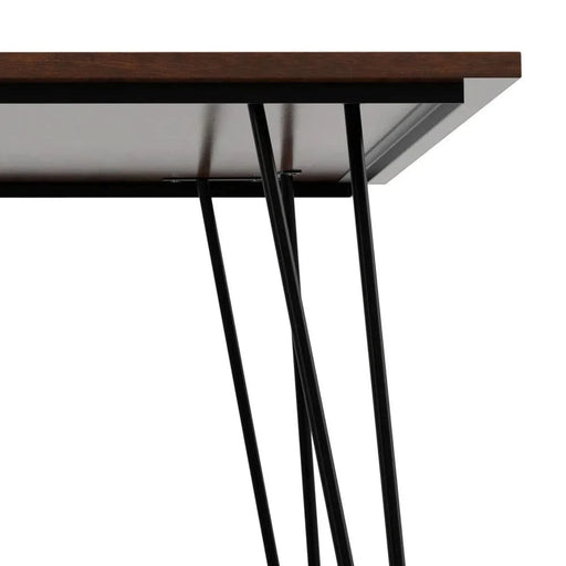 Hunter Dining Table in Umber Brown Default -DTYStore