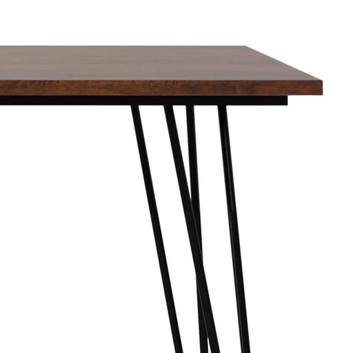 Hunter Dining Table in Umber Brown Default -DTYStore