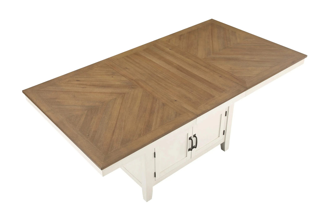 Hyland - Counter Table - Brown Default -DTYStore