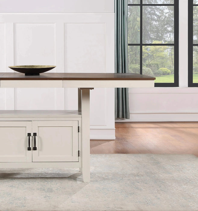 Hyland - Counter Table - Brown Default -DTYStore