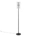 Icicle 65' Modern Swivel Floor Lamp in Black Metal by LumiSource Default -DTYStore