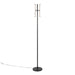 Icicle 65' Modern Swivel Floor Lamp in Black Metal by LumiSource Default -DTYStore