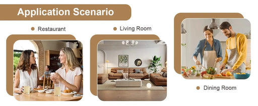 Industrial Rectangular MDF Light Grey Patterned Dining Table for 4-6 people with 1.5 inch thick MDF top and black metal legs for desks, kitchens, patios, dining rooms Default -DTYStore