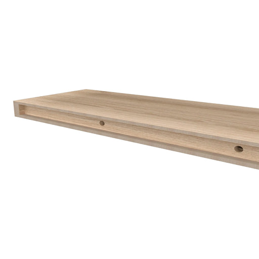 Iva Floating Shelf in Melamine, Light Pine Default -DTYStore