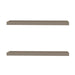 Iva Floating Shelf in Melamine x2, Taupe Default -DTYStore