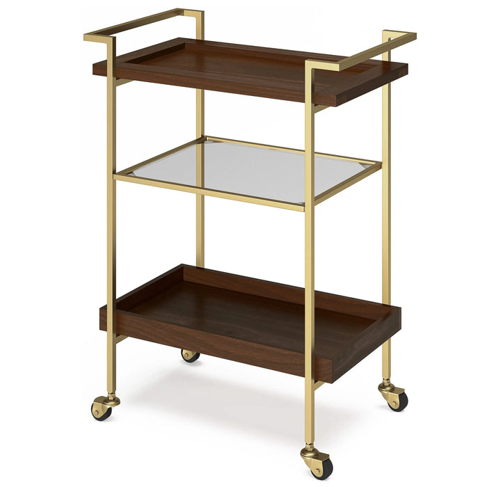 Jace - 26' Bar Cart - Cognac Default -DTYStore