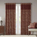 Jacquard Curtain Panel Pair(2 Pcs Window Panels) Default -DTYStore