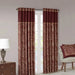 Jacquard Curtain Panel Pair(2 Pcs Window Panels) Default -DTYStore