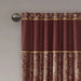 Jacquard Curtain Panel Pair(2 Pcs Window Panels) Default -DTYStore