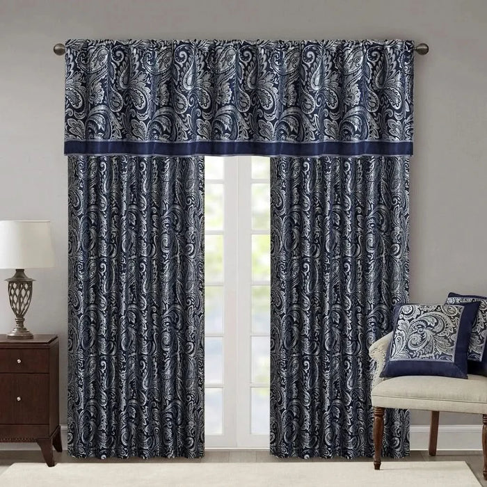 Jacquard Curtain Panel Pair(2 Pcs Window Panels) - DTY Store