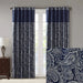 Jacquard Curtain Panel Pair Default -DTYStore