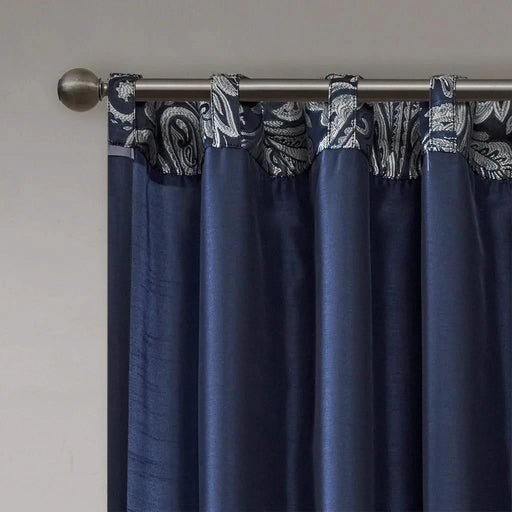 Jacquard Curtain Panel Pair Default -DTYStore