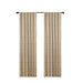 Jacquard Lined Total Blackout Rod Pocket/Back Tab Curtain Panel(Only 1 Pc Panel)- DTY Store