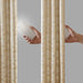 Jacquard Lined Total Blackout Rod Pocket/Back Tab Curtain Panel(Only 1 Pc Panel) - DTY Store