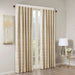 Jacquard Lined Total Blackout Rod Pocket/Back Tab Curtain Panel(Only 1 Pc Panel) - DTY Store