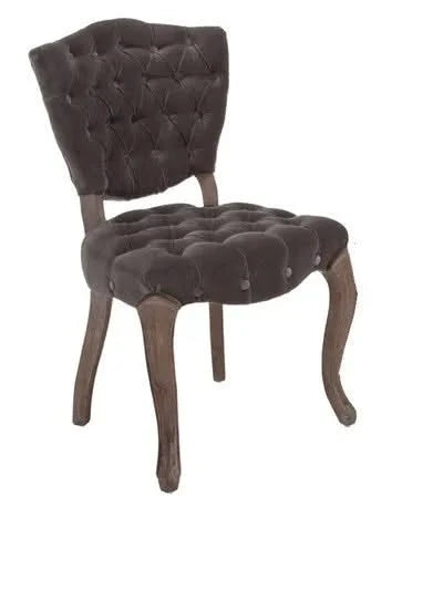 KD TUFTED CHAIR (WTHR)( SET OF 2 ) Default -DTYStore