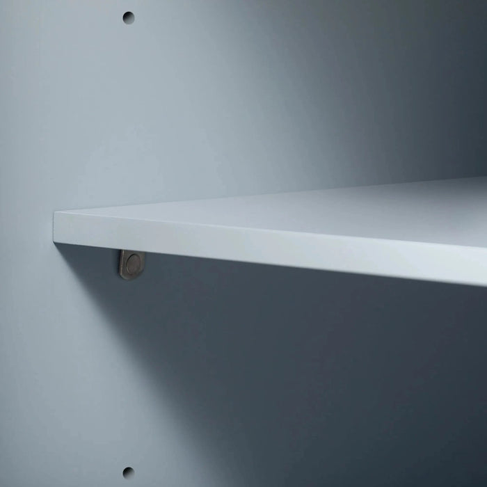 K&K 47 inch Kitchen Island with Extendable Dining Table, Rubber Wood Veneer Kitchen Table with Internal Storage Rack, Power Outlet, Kitchen island with Storage 2 Drawers 2 Cabinet,Grey Blue Default -DTYStore