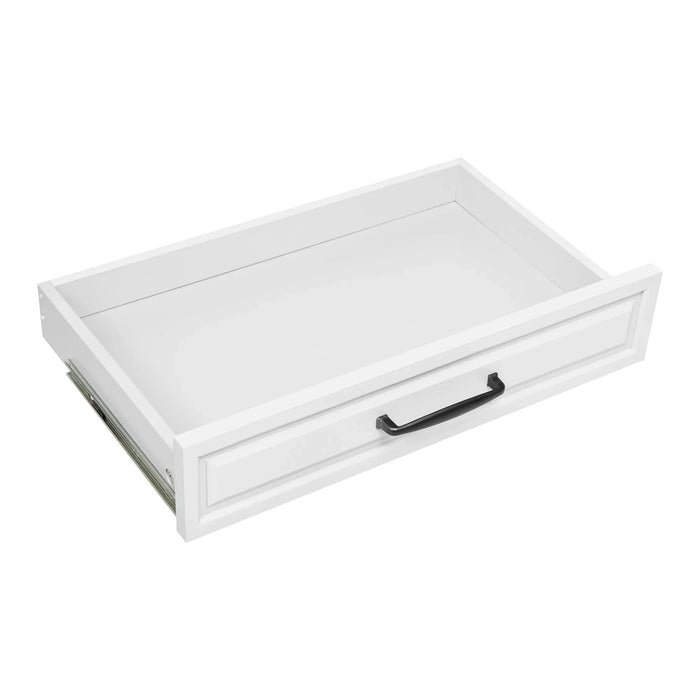 K&K 47 inch Kitchen Island with Extendable Dining Table, Rubber Wood Veneer Kitchen Table with Internal Storage Rack, Power Outlet, Kitchen island with Storage 2 Drawers 2 Cabinet,White Default -DTYStore