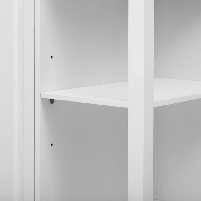 K&K 47 inch Kitchen Island with Extendable Dining Table, Rubber Wood Veneer Kitchen Table with Internal Storage Rack, Power Outlet, Kitchen island with Storage 2 Drawers 2 Cabinet,White Default -DTYStore