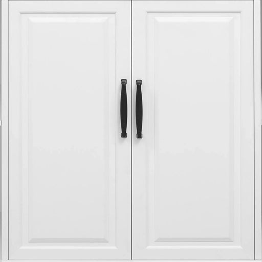 K&K 47 inch Kitchen Island with Extendable Dining Table, Rubber Wood Veneer Kitchen Table with Internal Storage Rack, Power Outlet, Kitchen island with Storage 2 Drawers 2 Cabinet,White Default -DTYStore