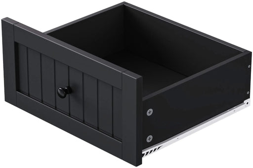 K&K 48inch Large Kitchen Island with 2 Bar Stools, Power Outlet, Door Internal Storage Rack, Kitchen Storage Cart on 5 Wheels with Drop Leaf, 5 Open Side Racks, 2 Drawers,for Kitchen,Dining Room,Black Default -DTYStore